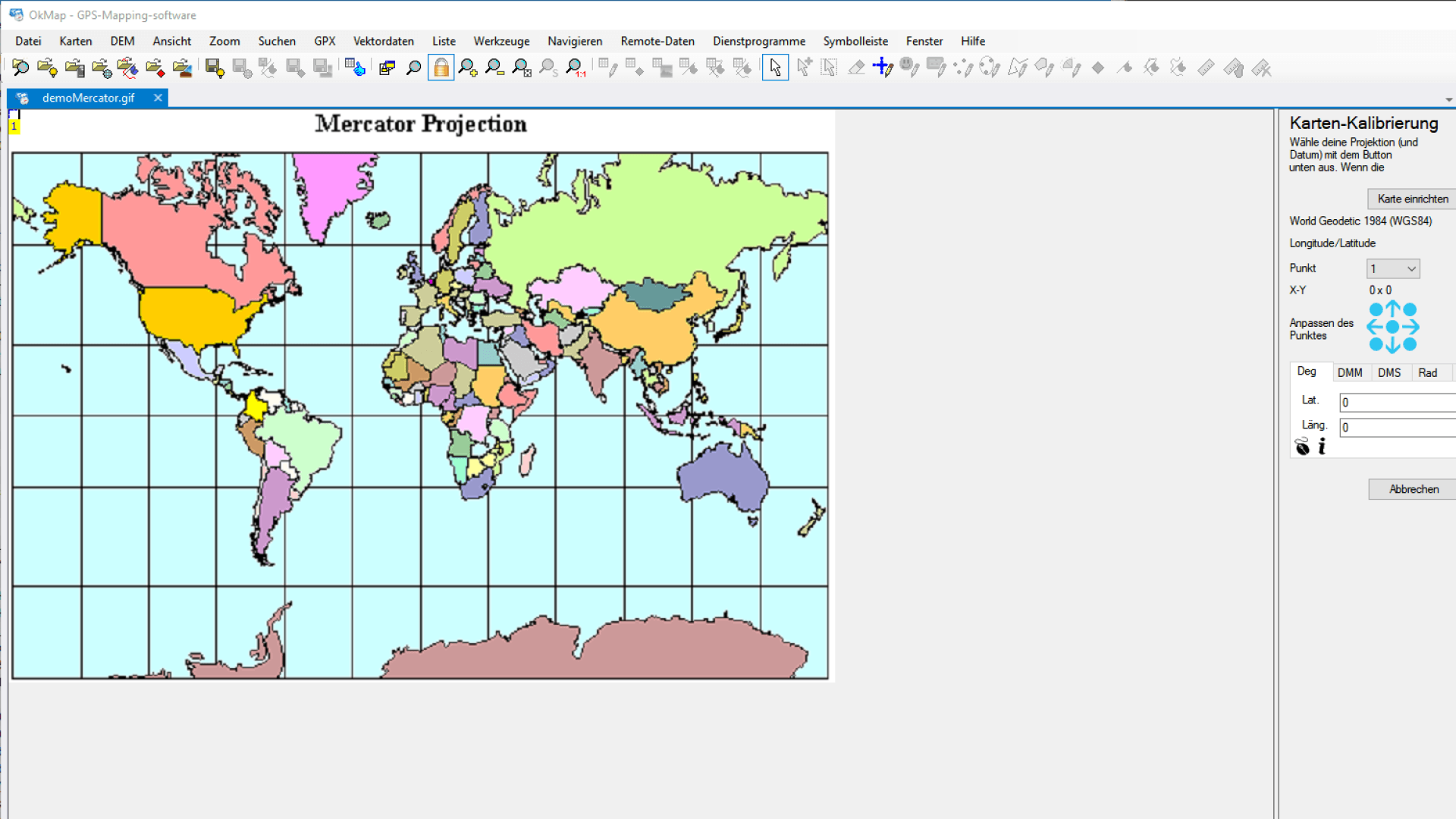 OkMap Download - Umfangreiche Kartografie-Software