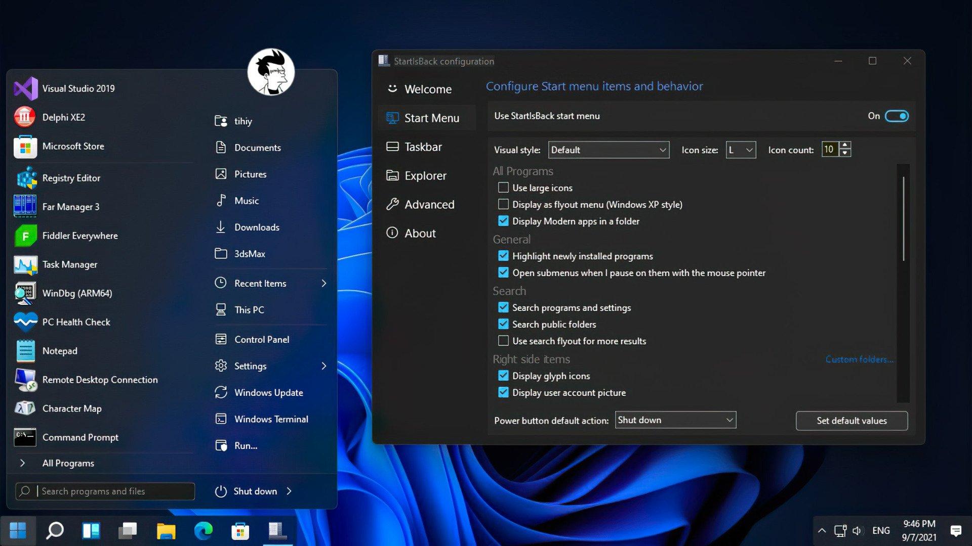 StartAllBack Download - Startmenü von Windows 11 ändern