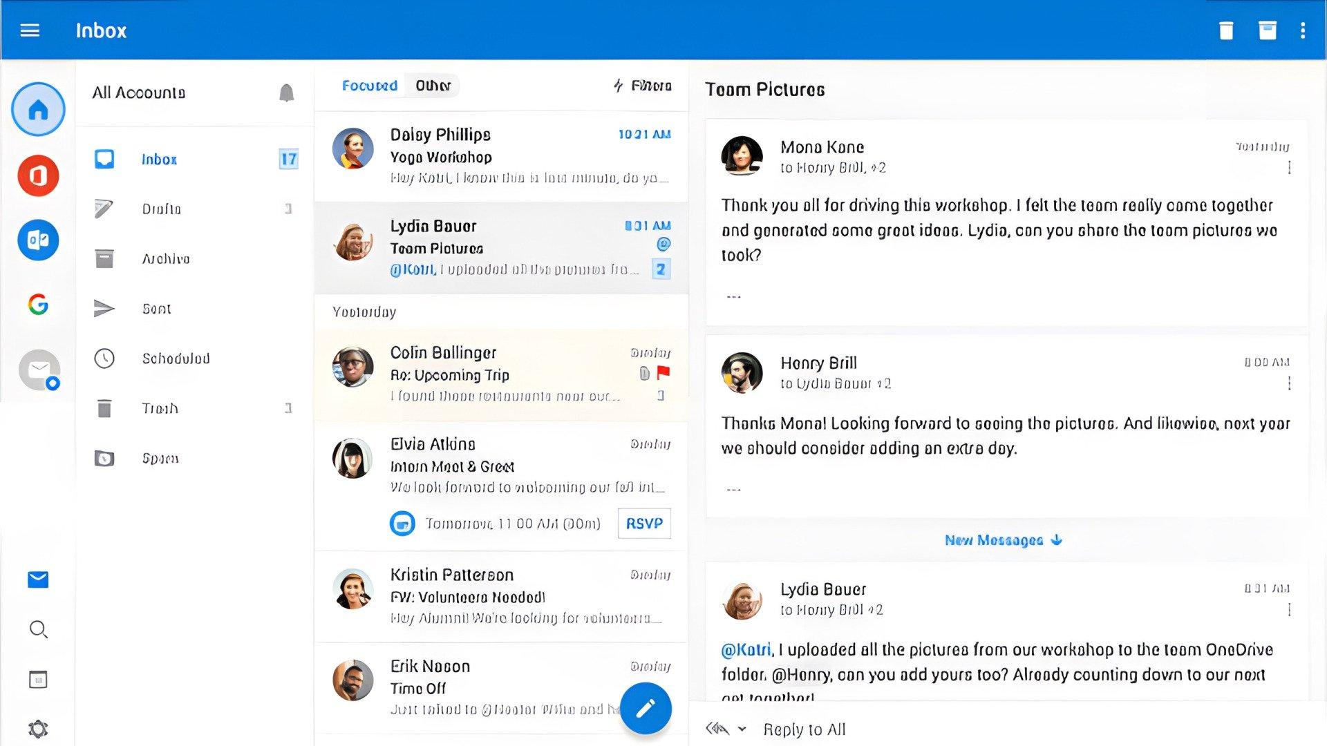 Microsoft Outlook APK-Download - Mail-Client für Android