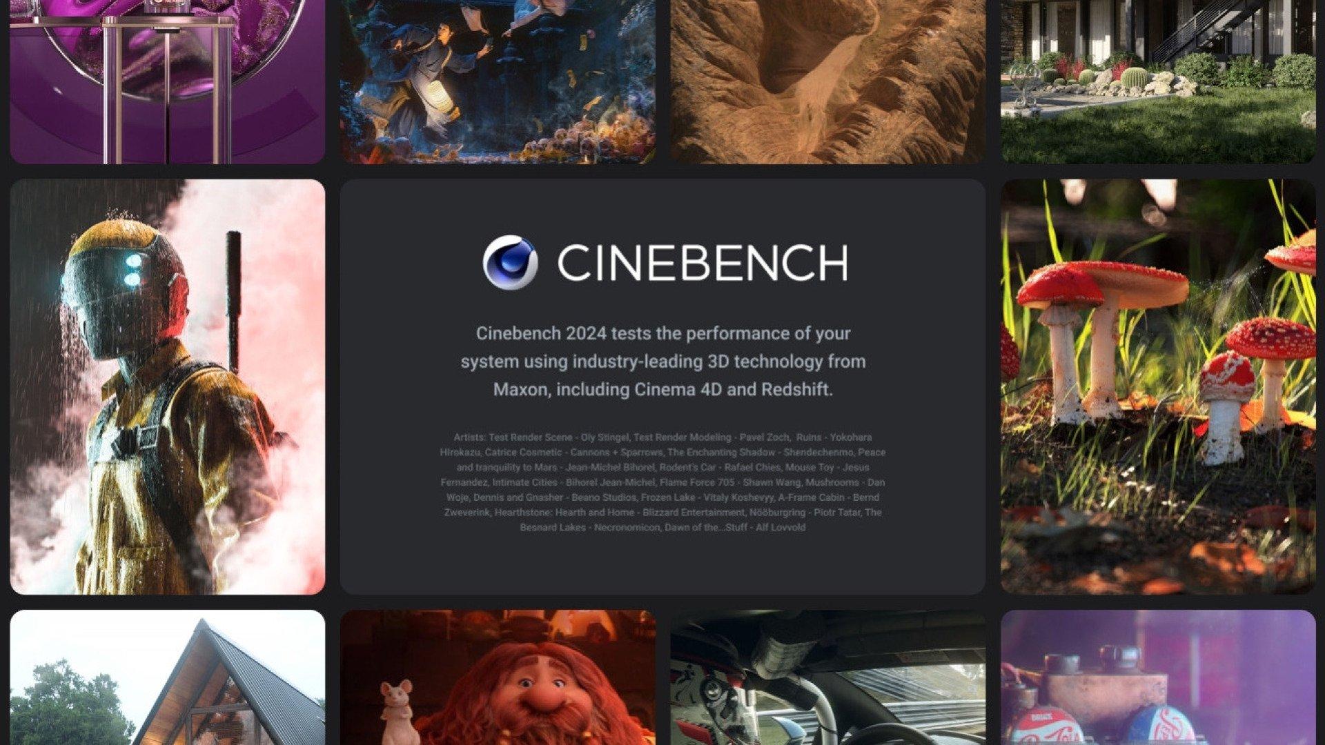 Maxon Cinebench Download - Kostenloses Benchmark-Tool
