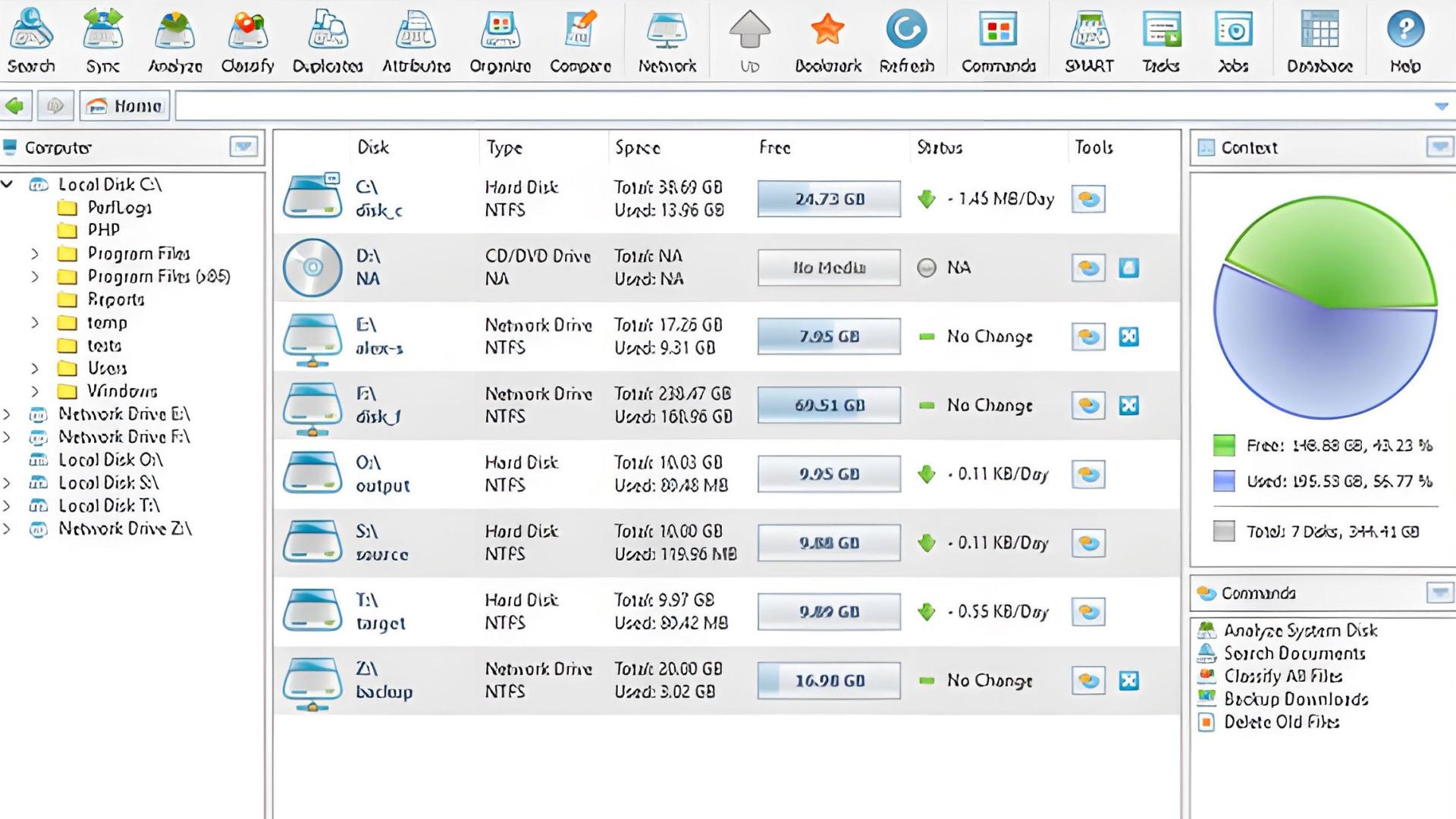 DiskBoss Download - Umfangreicher Dateimanager