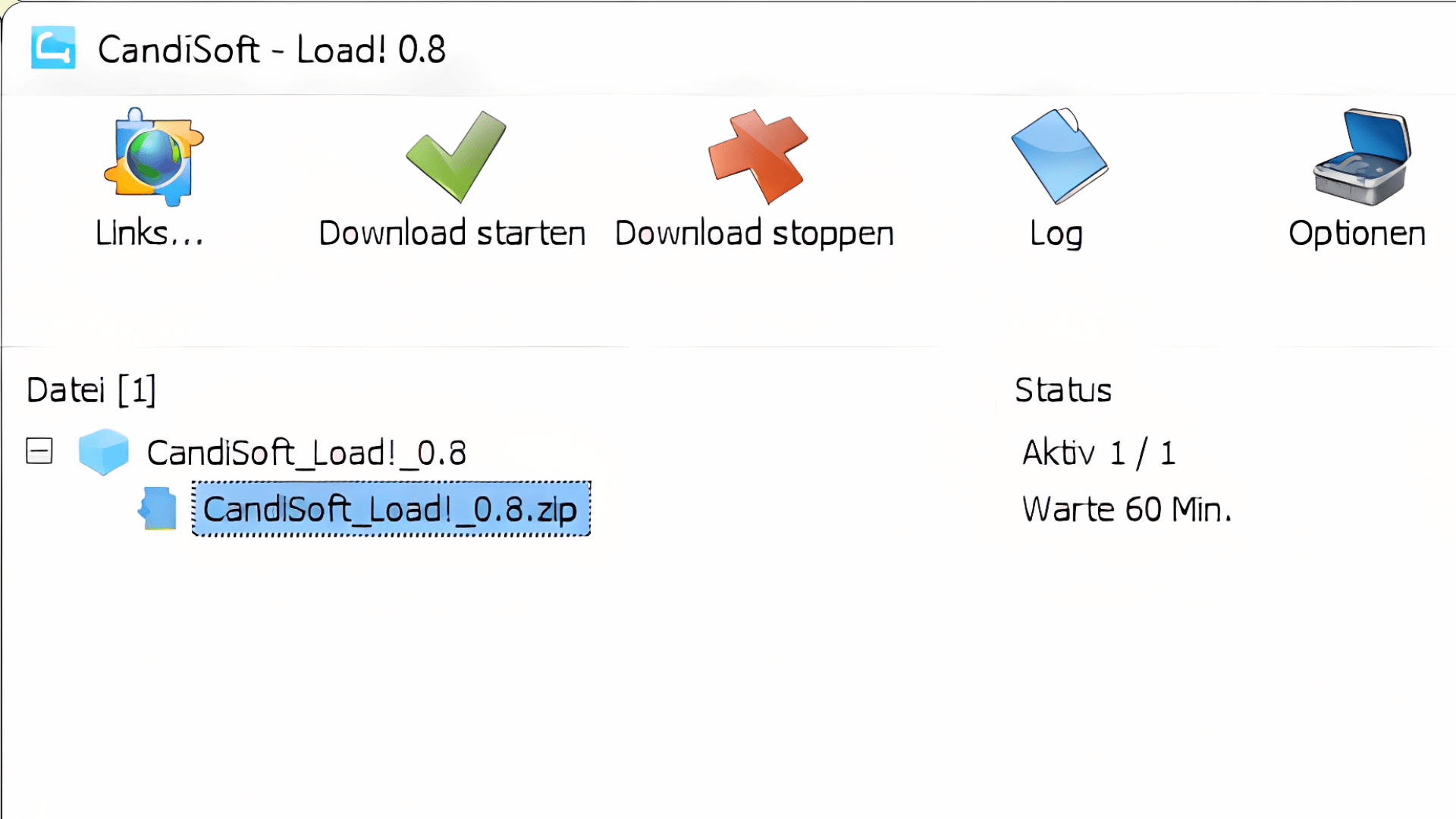 CandiSoft Load! - Download-Manager für Filehoster
